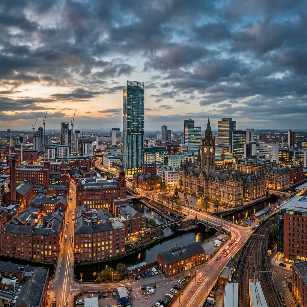 Manchester skyline