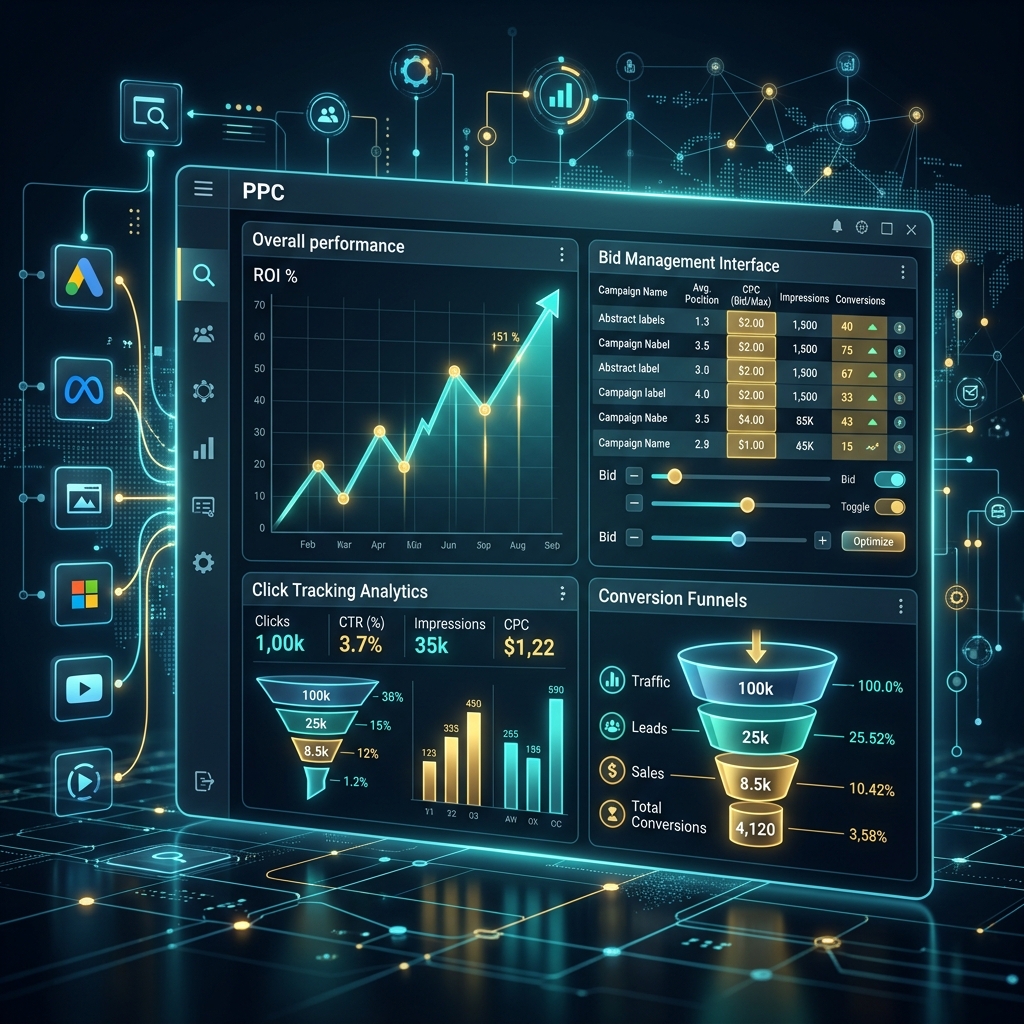 PPC Campaign Management Dashboard